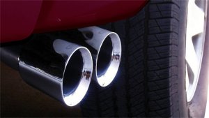 Chevrolet Tahoe Performance Exhaust - Single Side Exit - CORSA Performance - Sport Cat-Back - Polished - `01-`06